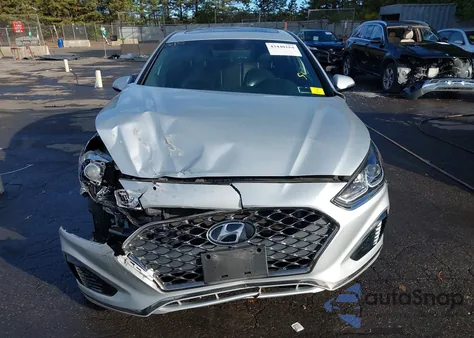 2018 Hyundai Sonata Sport+ z USA, uszkodzony, nr VIN 5NPE34AF9JH726760